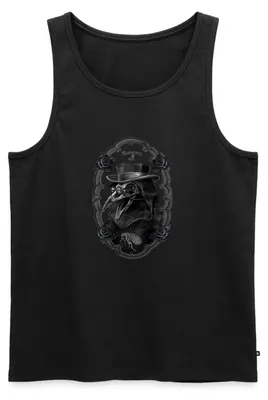 Produktbild von Spreadshirt Alchemy England Black Death Schwarzer Tod Männer Premium Tank Top, XXL, Schwarz