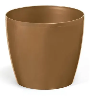 Obrázok produktu pre LAMELA spolka z organiczona odpowiedzi. Obal na kvetináč MAGNOLIA - zlatý Ø 15,5 cm 14 cm
