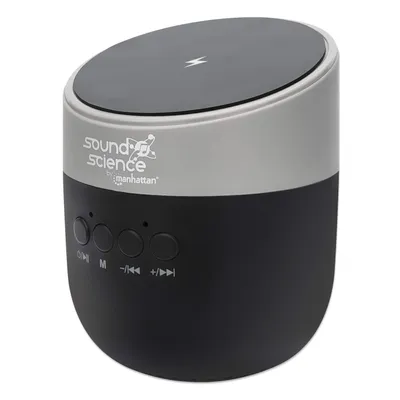 Produktbild von Manhattan Bluetooth Lautsprecher m. Induktionsladepad