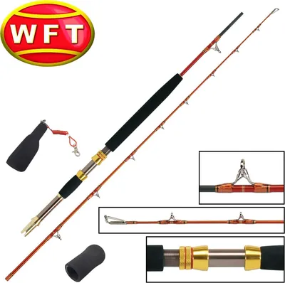 Produktbild von WFT 68° North Comfort Butt LTC Bootsrute 2,10m - Pilkrute, Länge:2.10m, Schnurklasse:50lbs