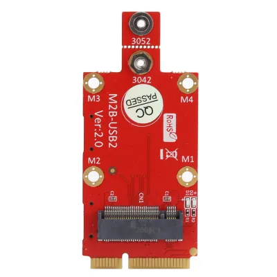 Image de Adaptateur M.2 à Mini PCI-E,Connecteur M.2 à Mini PCI-E,Adaptateur Mini PCI-E,Convertisseur M.2 à Mini PCI-E,Module adaptateur,Accessoire informatique