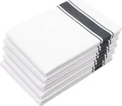 Produktbild von 5er Set Geschirrtücher, 100% Baumwolle, weiß
