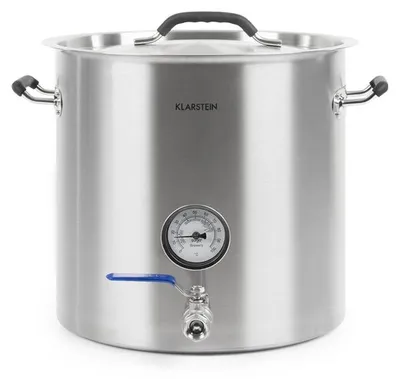 Zdjęcie produktu dla KlarsteinBrauheld Pur 35, garnek do warzenia piwa, 35 l, bez grzałki, stal nierdzewna