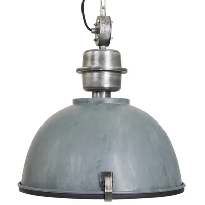 Produktbild von Steinhauer Pendelleuchte Bikkel 1-flammig Grau Matt 42x42cm