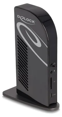 Produktbild von DELOCK USB Type-C Triple Display Dockingstation mit DisplayLink 4K