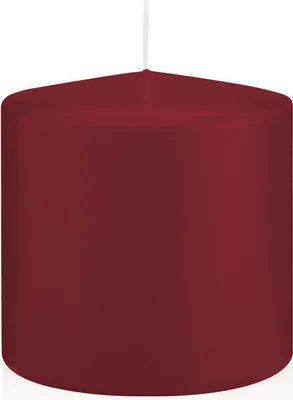 Produktbild von Wiedemann Stumpenkerzen Bordeaux 100 x Ø 98 mm, 6 Stück