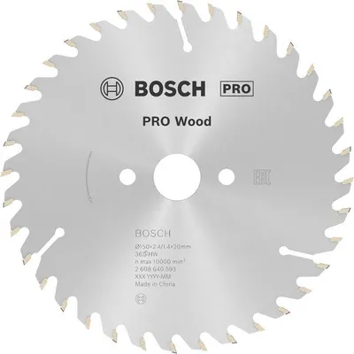 Produktbild von PRO Wood Kreissägeblatt, 150 x 2,4 x 20 mm, Z36