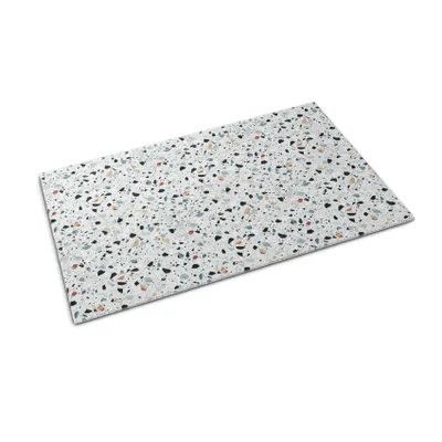 Obrázek produktu pro Rohožka před dveře - Podložka na zachytávání nečistot- Protiskluzová vnitřní venkovní rohožka - 60x40 cm - Skvrnitá abstrakce