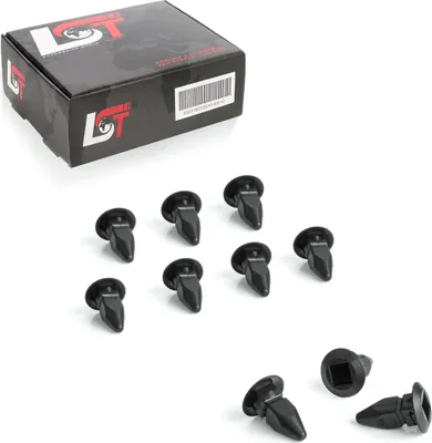 Produktbild von 10x Befestigung Clips Spreiznieten Kotflügel für VW für Seat für Skoda für Audi