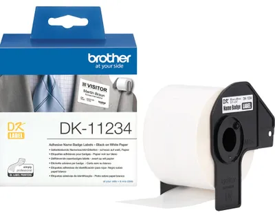 Immagine prodotto di Brother DK-11234 etichetta per stampante Bianco Etichetta autoadesiva per stampante