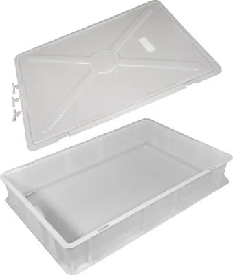Produktbild von Agrarkleinkiste Ernetekiste 600x400x100 komplett geschlossen 1 Stück mit Deckel 600x400