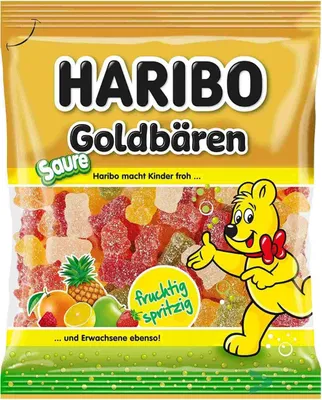 Produktbild von HARIBO GOLDBÄREN sauer Fruchtgummi 175,0 g