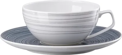 Produktbild von Rosenthal TAC Gropius Stripes 2.0 Teetasse 2tlg