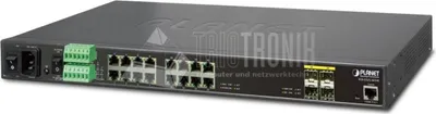 Obrázok produktu pre PLANET IGS-5225-16T4S, Riadený, L2+, Gigabit Ethernet (10/100/1000), Plne duplexný režim, Inštalácia do Racku, 1U