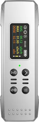 Produktbild von Tragbarer Detektor fuer nukleare Strahlung, Handgefuehrter Geigerzaehler, 0,96-Zoll-TFT-Display, Geraet zur Erkennung von Roentgen- und ŠÖStrahlen, Echtzeitalarm fuer durchschnittliche kumulative Dosis, Radioaktivitaetstester fuer den Haushalt