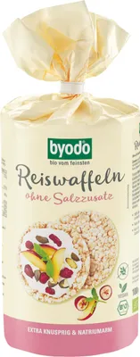 Produktbild von Byodo Bio Reiswaffeln ohne Salzzusatz 100 g