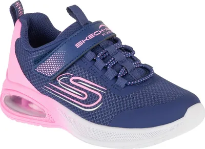 Produktbild von Skechers Microspec Max Advance - Fly 3 303595L-NVPK, Sneaker, für Mädchen, Dunkelblau