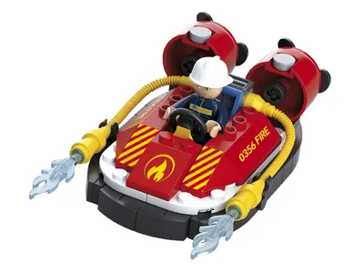 Produktbild von Torro Bausteine Set - Feuerwehr Luftkissenboot