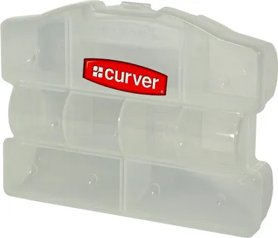 Produktbild von Curver 159400, Aufbewahrungsbox, Durchscheinend, Weiß, Rechteckig, Einfarbig, Drinnen, Weiß