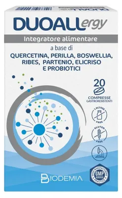 Immagine prodotto di Duoallergy 20 Compresse Gastroresistenti