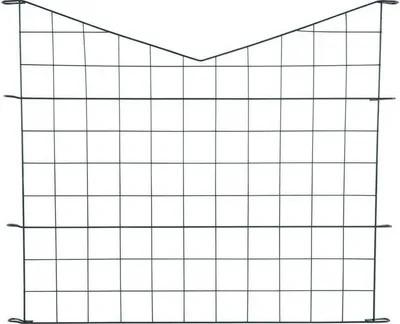 Produktbild von Teichzaun Gartenzaun Unterbogen spitz 11tlg Set Teich Zaun 5 Elemente Anthrazit