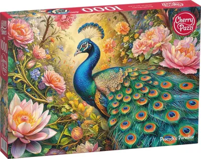 Zdjęcie produktu dla Puzzle 1000 CherryPazzi Peacock's Paradise 30929