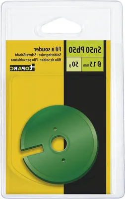 Productafbeelding van Spoel met soldeerdraad 50% tin - Ø 1,5 mm - 50 g