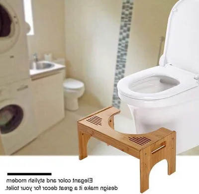 Productafbeelding van Famanu Toiletstoeltje, in hoogte verstelbaar - Bamboe stoeltje voor kinderen en volwassenen