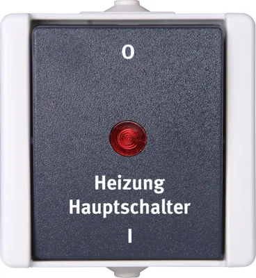 Produktbild von Kopp 541356004, Tasten, Schwarz, Weiß, Thermoplast, IP44, 250 V, 10 A