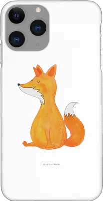 Produktbild von Mr. & Mrs. Panda Iphone 11 Pro Handyhülle Einhorn Fuchs - Weiß - Geschenk, Unicorns, Füchse, Handy Case, Einhörner, Unicorn, Fuchshörnchen, Premium Kunststoff