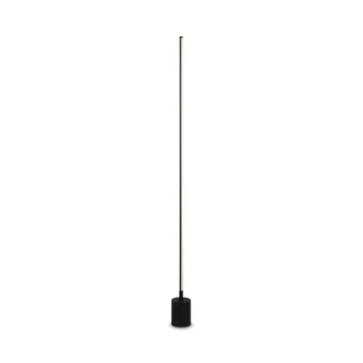 Produktbild von Maytoni  Stehleuchte Flow LED incl. Schwarz aus Metall und Acryl Dimmbar 25W für Küche, Schlafzimmer, Wohnzimmer, Esszimmer, Lobby