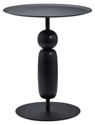 Produktbild von Column "Stack" Beistelltisch – schwarz