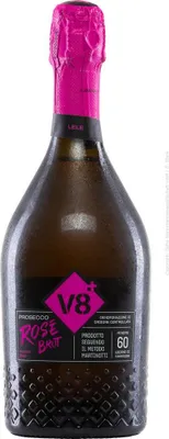 Produktbild von V8+ LELE Prosecco Rosé Brut Millesimato DOC 2024 11% Vol. 0,75l