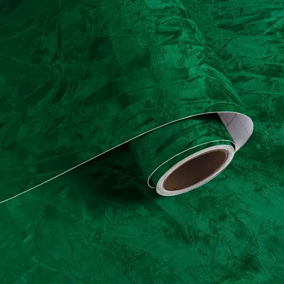 Immagine prodotto di Carta da parati in velluto verde 40cmx200cm per mobili