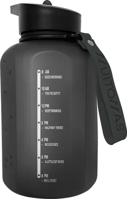 Immagine prodotto di Borraccia sportiva Muitomas da 1200 ml, nera