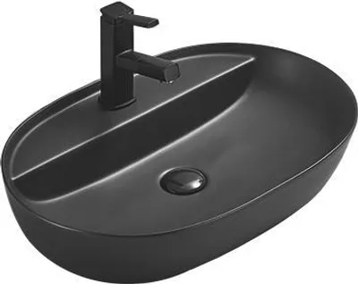 Immagine prodotto di Mexen Adel lavello da appoggio 60 x 41 cm, nero opaco - 22166085
