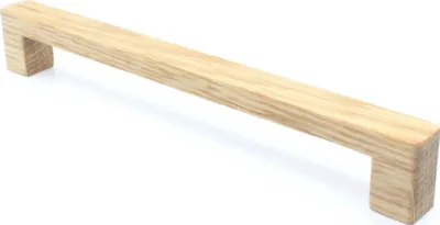 Produktbild von Möbelgriff BA 160mm Schrankgriff Eiche massiv Holzgriff Küche modern