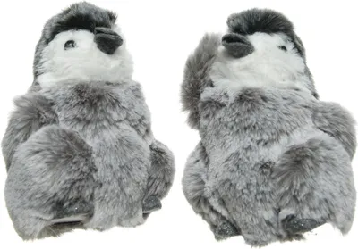 Produktbild von Weihnachtsfiguren Pinguin Plüsch 13cm, 1 Stück sortiert
