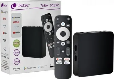 Obrázok produktu pre Leotec LETVBOXGC06, Amlogic, S905Y4, Cortex-A35, 2 MB, LPDDR4, 32 GB