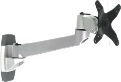 Produktbild von SpeaKa Professional Monitor-Wandhalterung SP-1624848 Swivel 1 Display(s) 25,4 cm (10) - 76,2 cm (30) Silber-Schwarz N