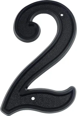 Produktbild von Famanu Hausnummer 5,5 Zoll (139 mm) - Schwarz