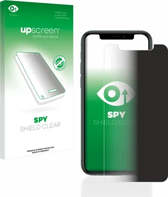 A product shot of a phone screen protector and its packaging.