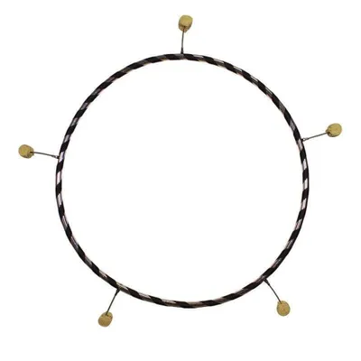 Immagine prodotto di Hula Hoop di fuoco, 100 cm, 5 torce, 16 mm