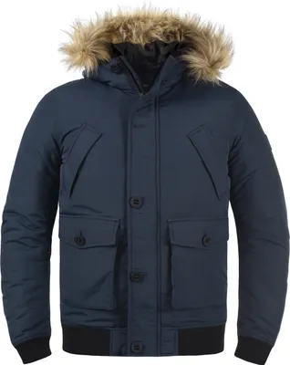 Produktbild von SOLID SDFrio Herren Winterjacke Herrenjacke Jacke mit Kunstfell-Kapuze