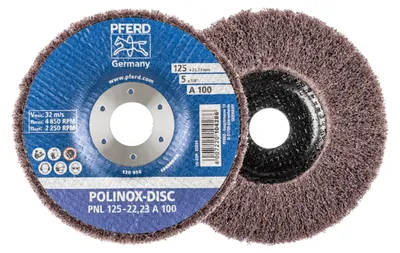 Immagine prodotto di Disco abrasivo POLINOX 125x22,23mm A 100 cavalli