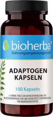 Produktbild von Bioherba Adaptogen Kapseln 100 Stück
