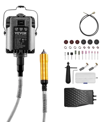 Image de Ponceuse à arbre flexible VEVOR, 1000 W, 30.000 tr/min, outil rotatif, ponceuse suspendue multifonctionnelle pour graver, polir, percer et polir