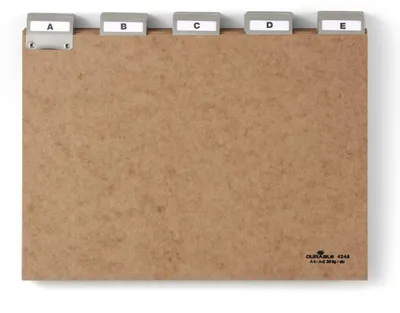 Obrázok produktu pre DURABLE A4 5/5-dielny index, 424511 hnedá