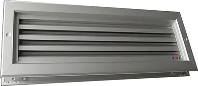 Produktbild von Lüftungsgitter LG-3010 DORAA Lamellengitter Alu 335 x 135 mm Zuluft Abluftgitter
