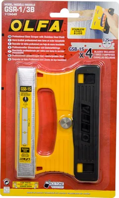 Produktbild von Olfa Schaber 100mm GSR-1/3B mit PP fiberglasverstärktem Griff